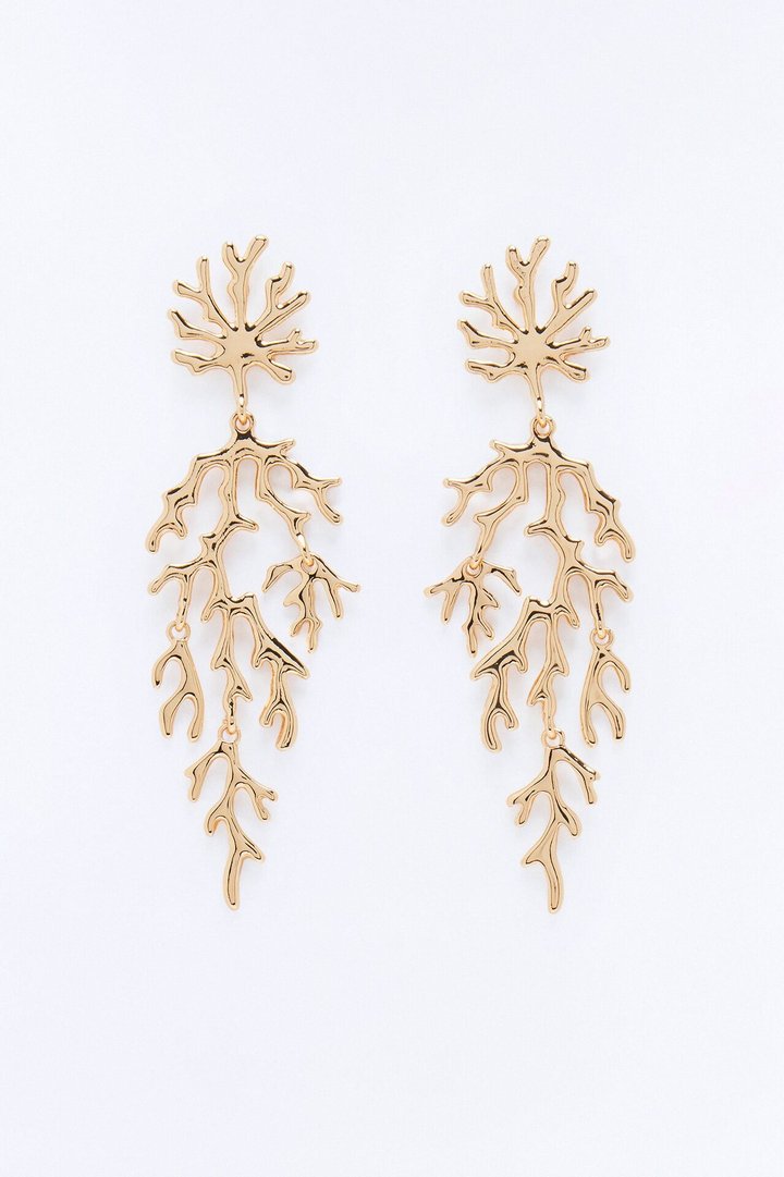 Eternal Roots Earrings - Gold