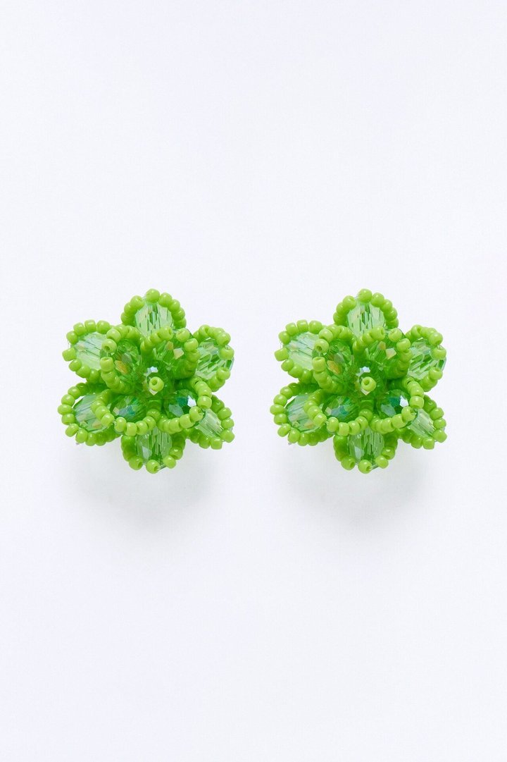 Rooted Magic Stud Earrings - Green