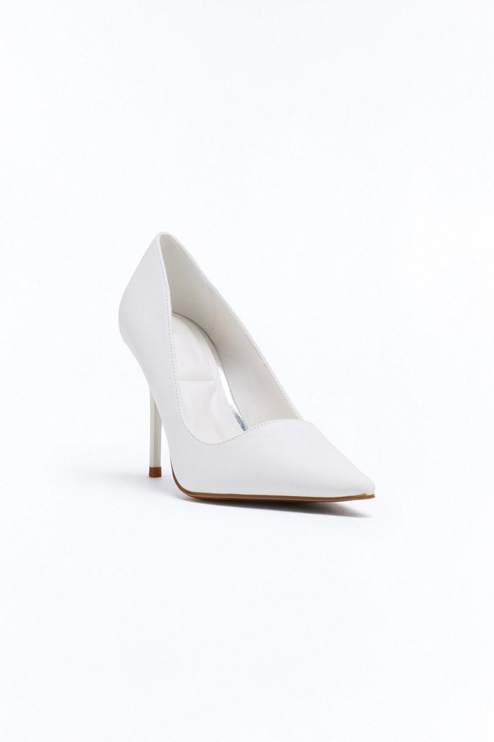 Cassia Stiletto Pumps - White