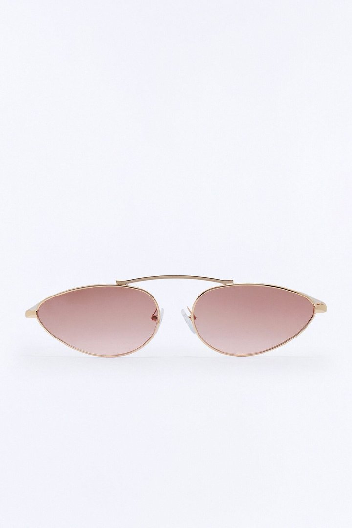 Vegas Vision Sunglasses - Gold/Pink