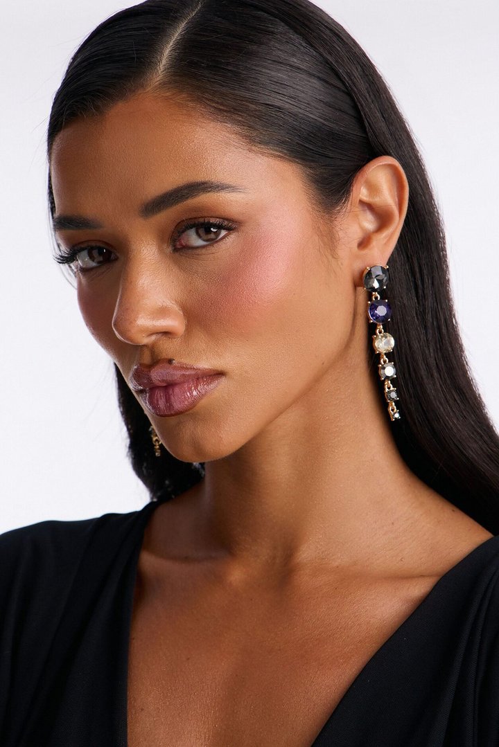 Keep Your Sparkle Earrings - Blue/combo