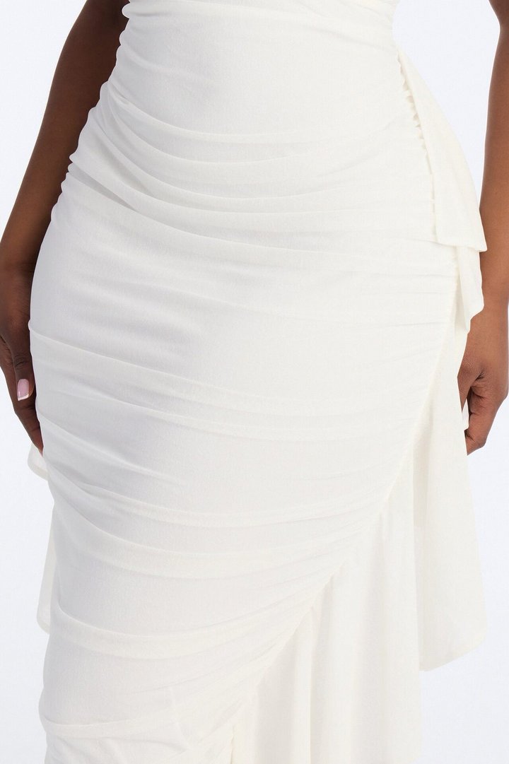 Taste Of Her Midi Dress - White