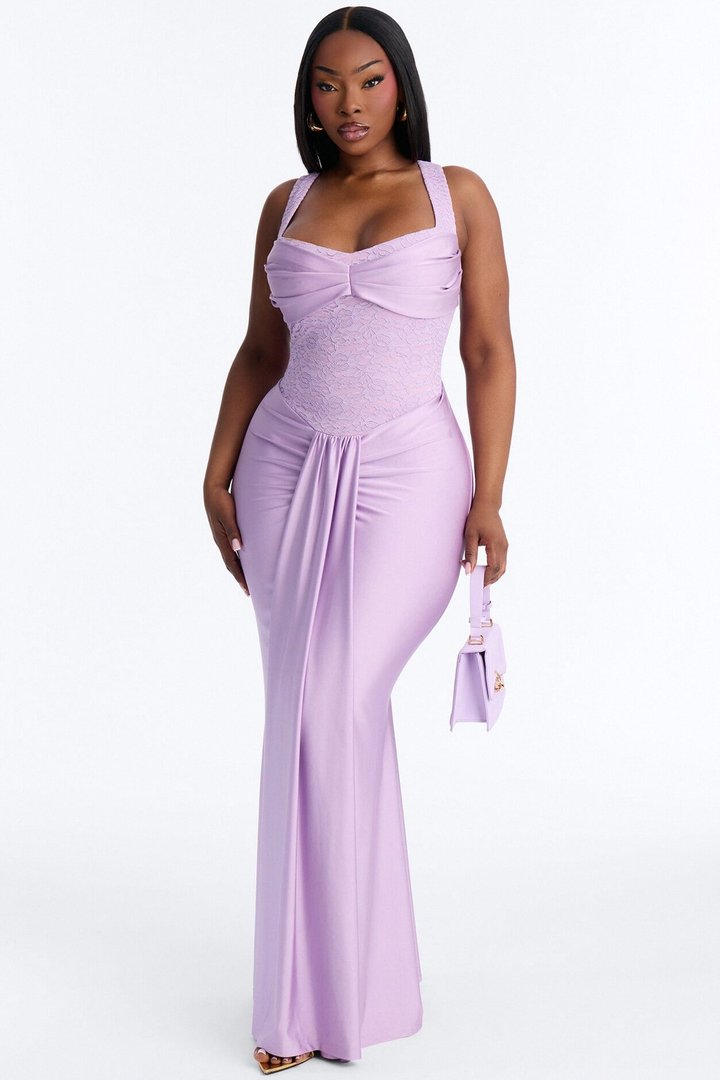 Chateau Hour Gown - Lavender