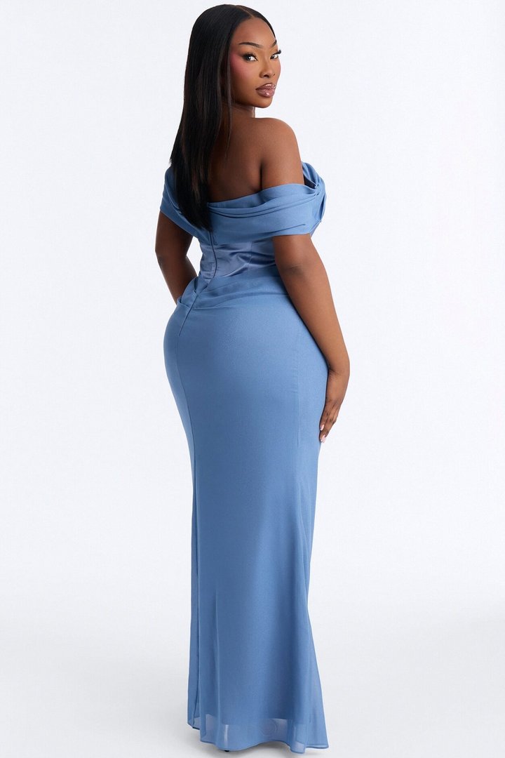 Having A Ball Corset Gown - Blue