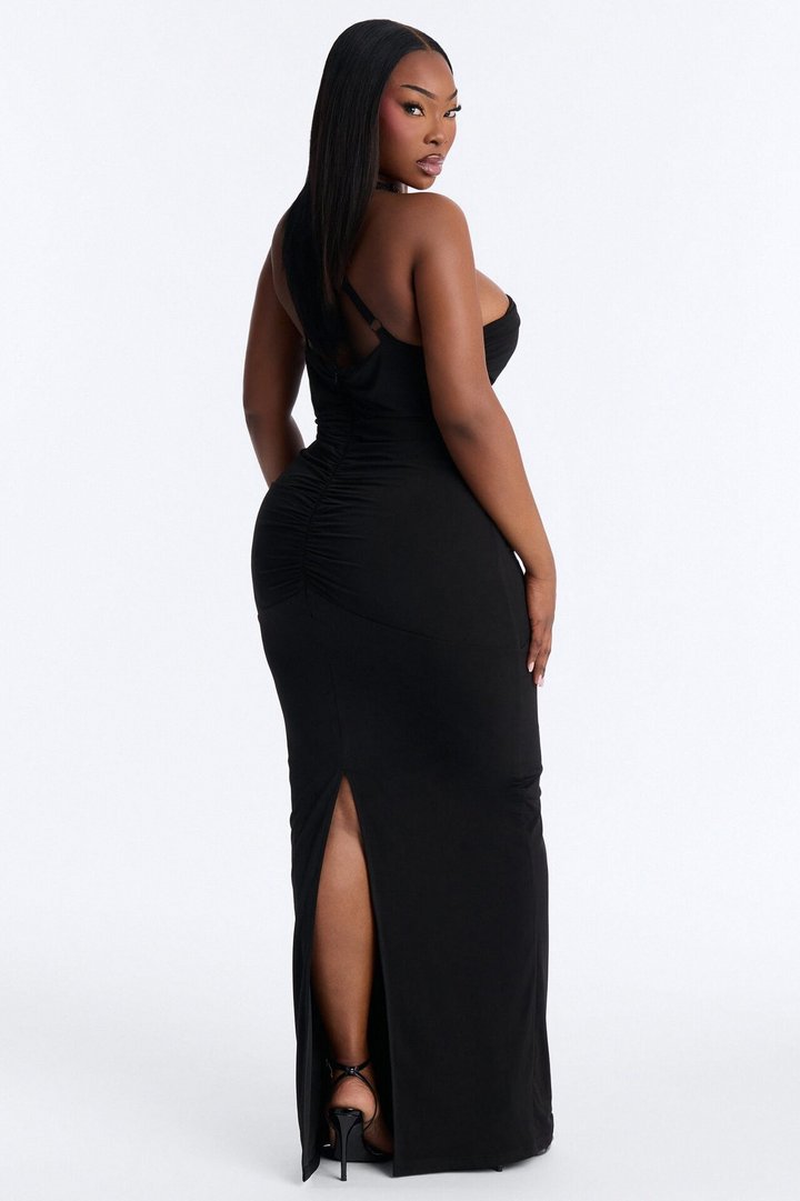 Alyna Maxi Dress - Black