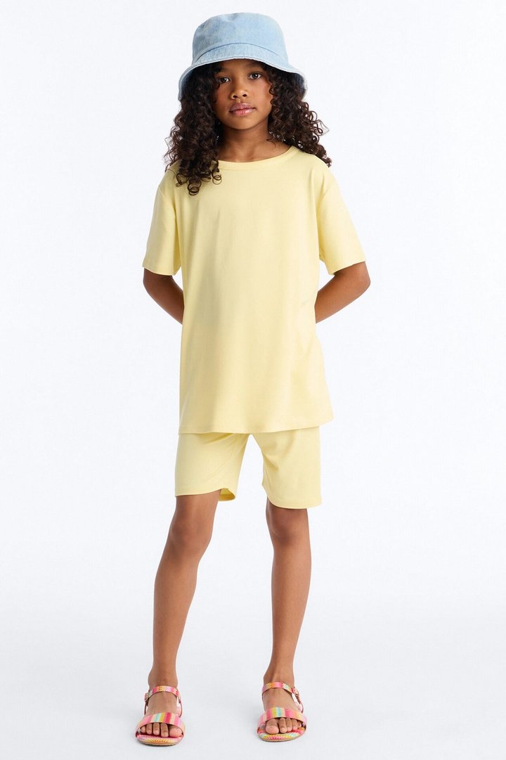 Mini Weekend Vibes Short Set - Yellow