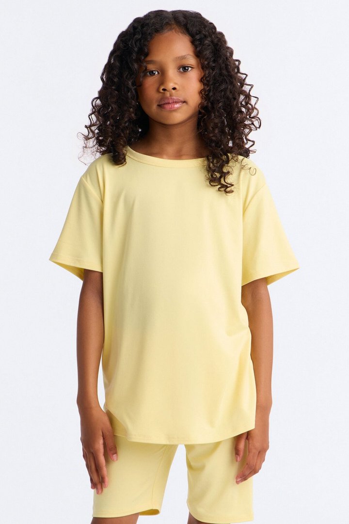 Mini Weekend Vibes Short Set - Yellow