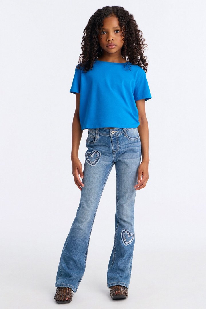 Mini Robin Crop Top - CobaltBlue