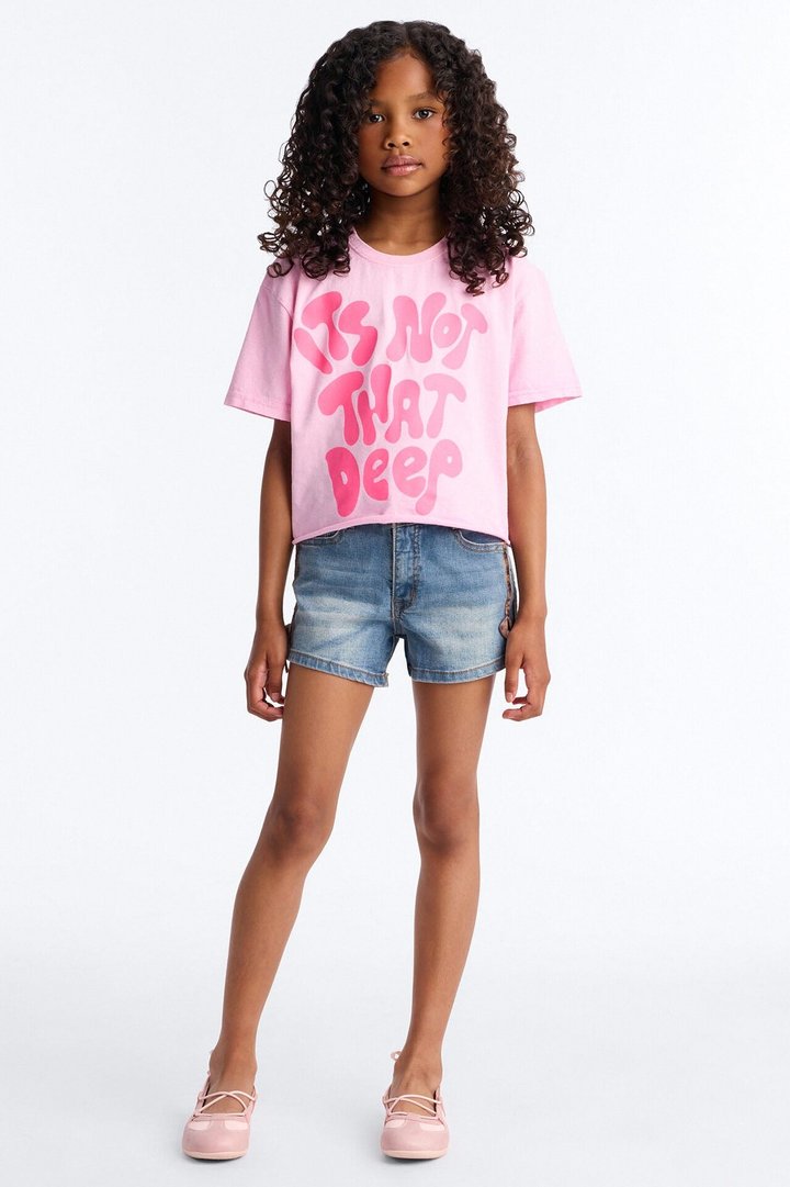 Mini Right On Time Denim Shorts - Medium Wash
