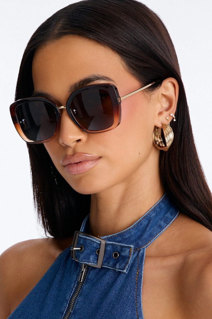 What I Want Sunglasses - Brown