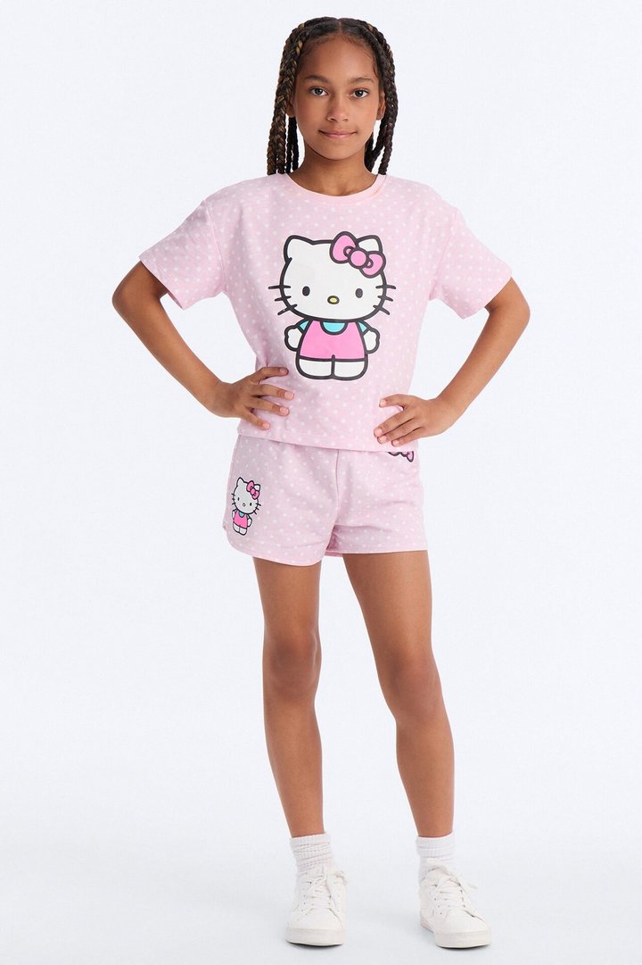 Mini Hello Kitty Totally Cute Short Set - Pink