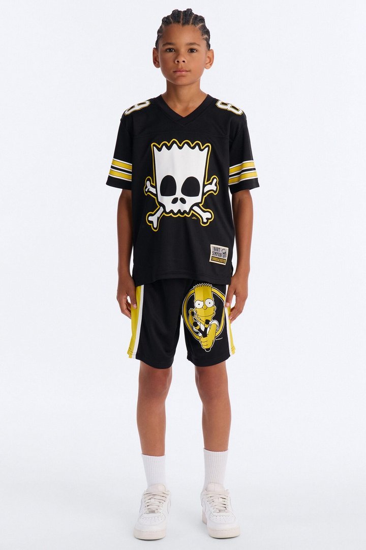 Mini Bart Simpson 89 Short Set - Black