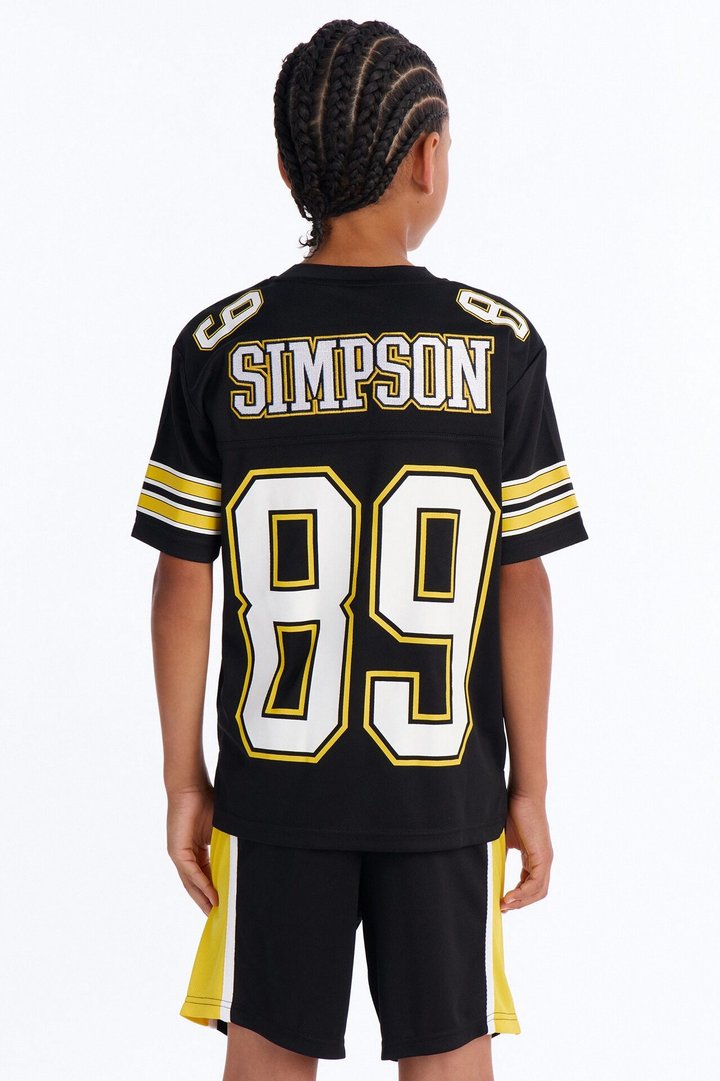 Mini Bart Simpson 89 Short Set - Black