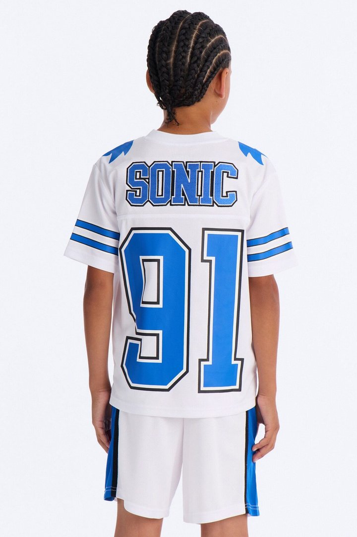 Mini Sonic 91 Short Set - White