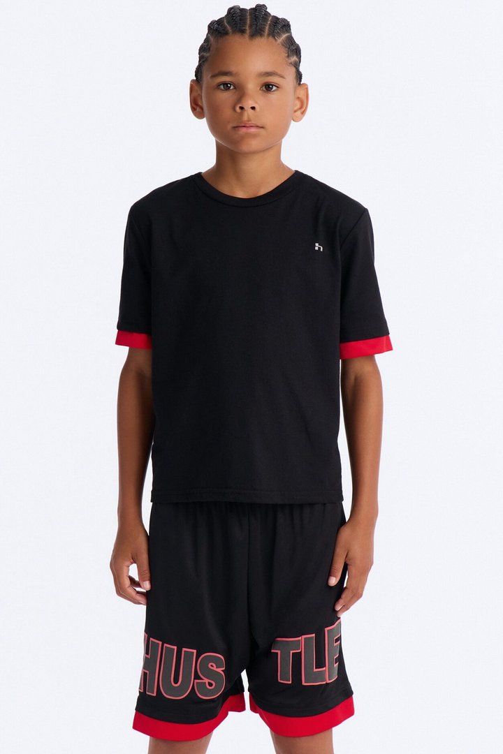 Mini Endless Hustle Short Set - Black