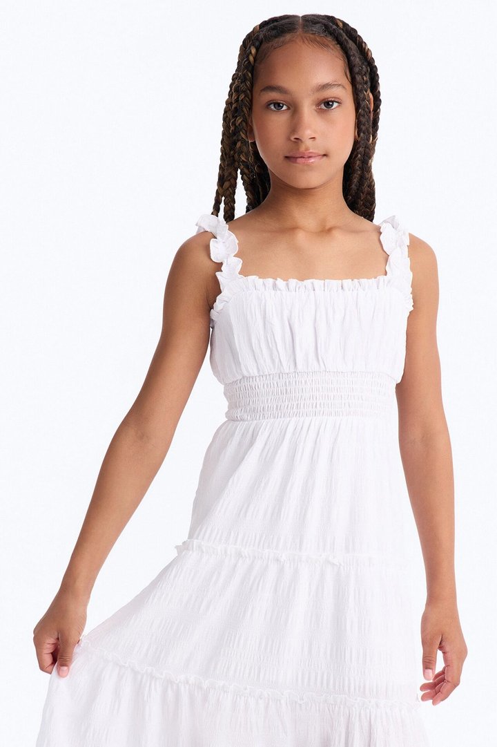Mini Dreaming Big Dress - White
