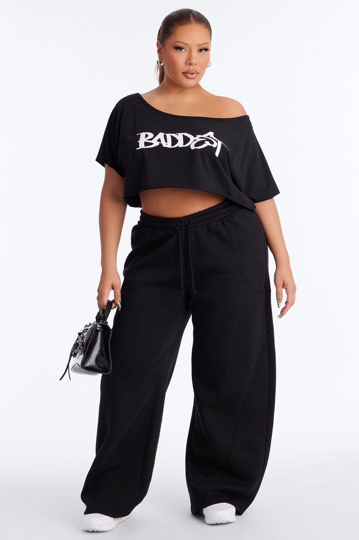 The Baddest Sweatpant Set - Black