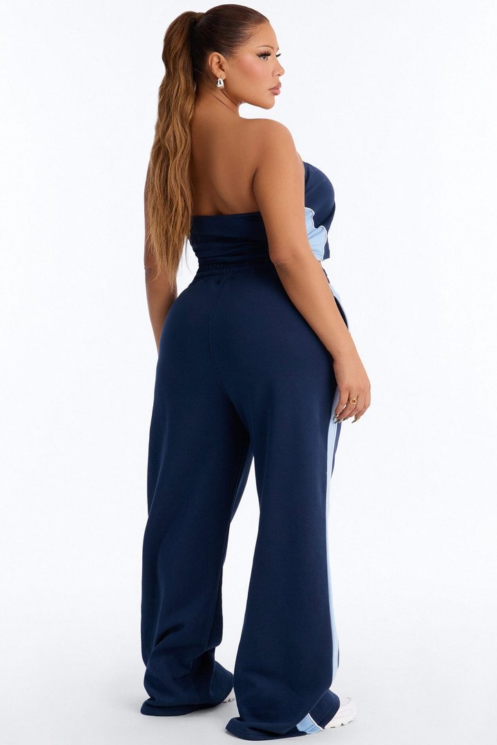 Team France Fleece Pant Set - Navy