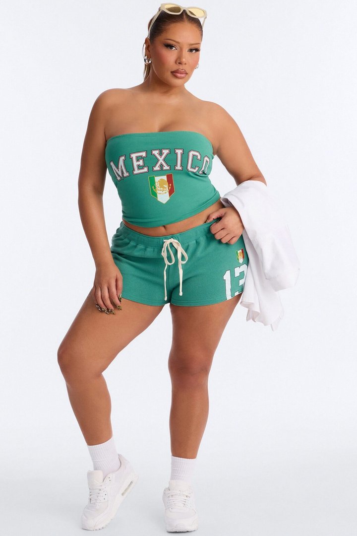 Mexico Number Short - Green