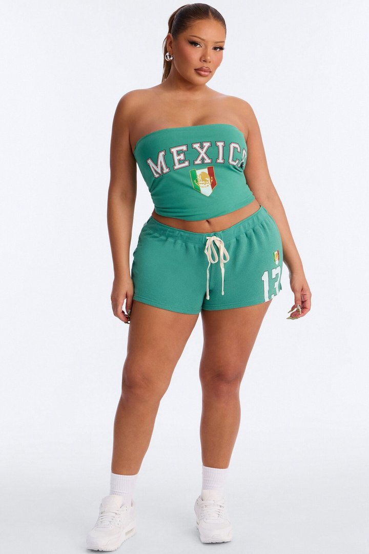 Mexico Tube Top - Green