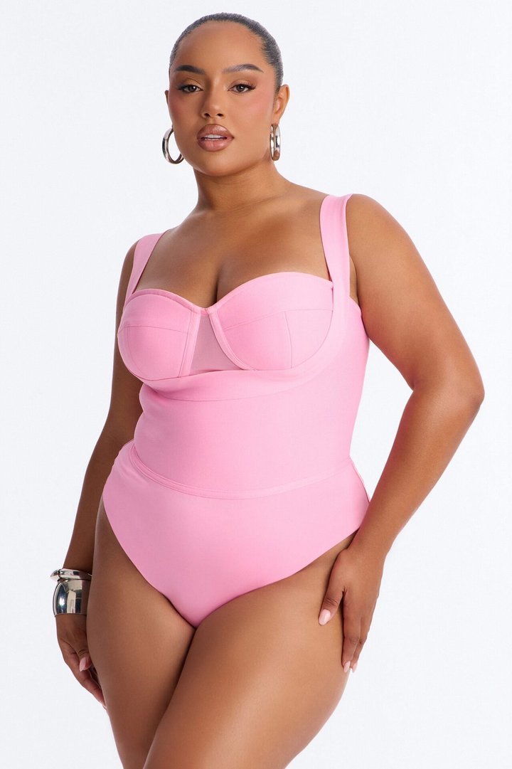 My Revenge Bandage Bodysuit - Pink