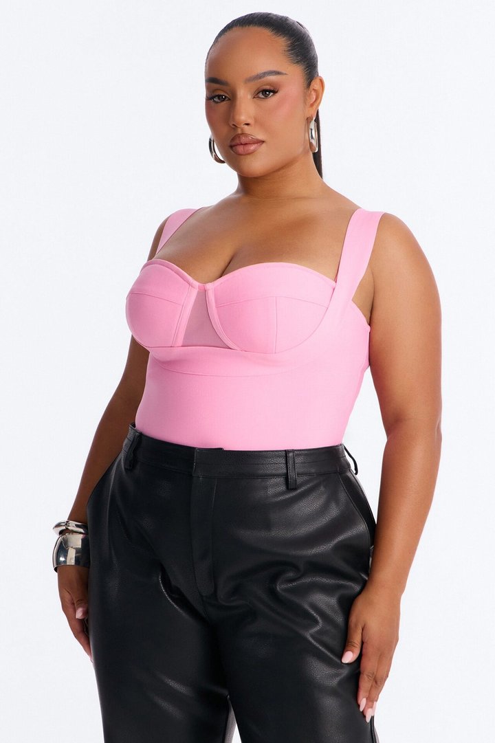 My Revenge Bandage Bodysuit - Pink