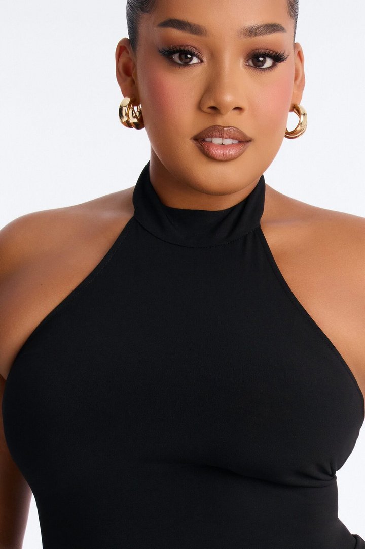 Jadey Tie Back Wide Leg - Black