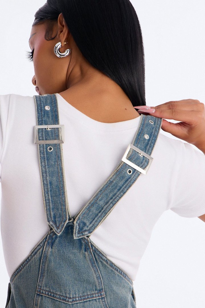 Country Road Denim Overalls - Vintage Wash
