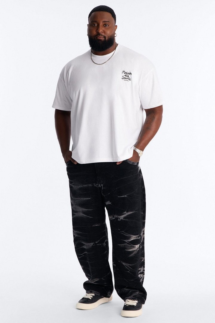 Baggy Shockwave Jean - Black Wash