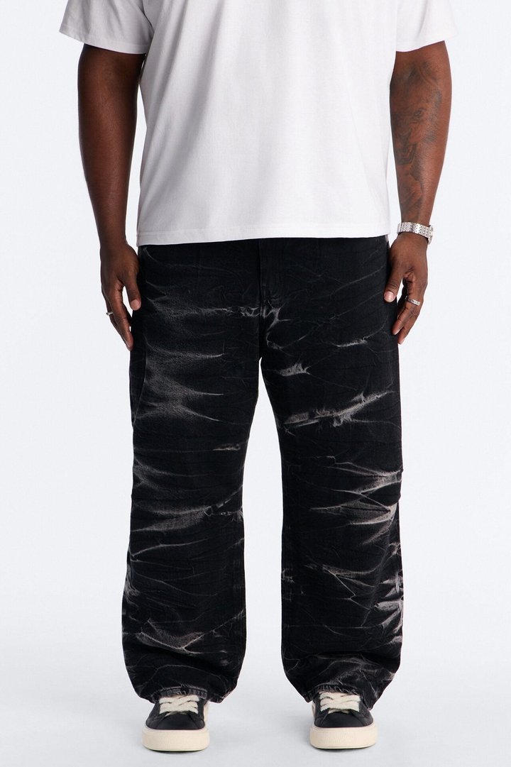 Baggy Shockwave Jean - Black Wash