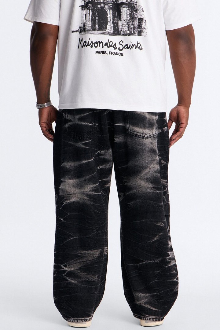 Baggy Shockwave Jean - Black Wash