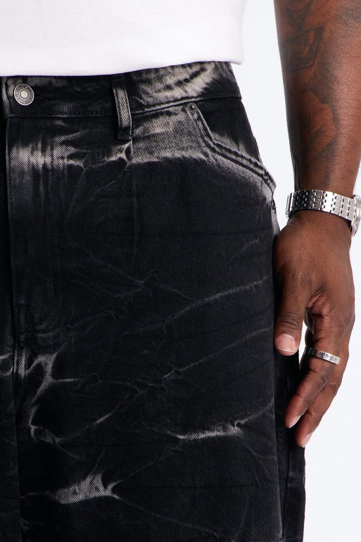 Baggy Shockwave Jean - Black Wash