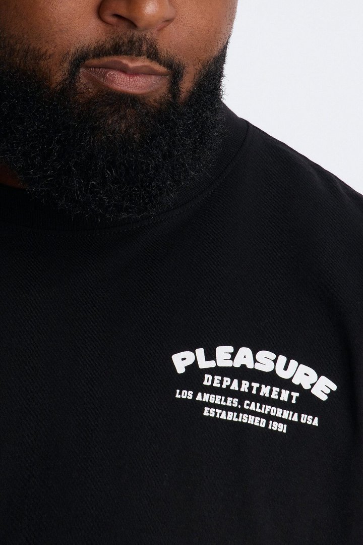 Pleasure Department Boxy Short Sleeve Tee - Black
