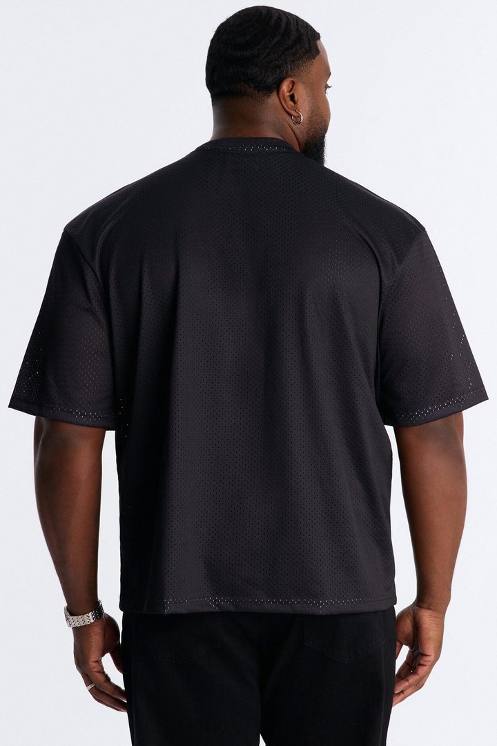 Eternal Mesh Jersey Short Sleeve - Black