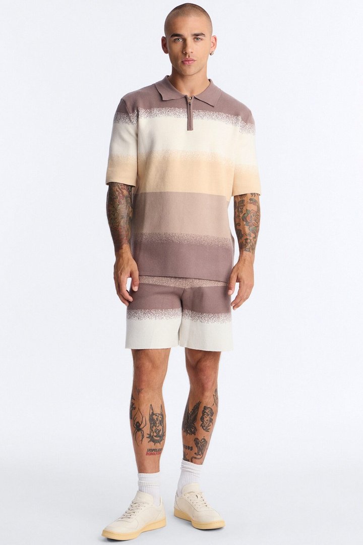 Mojave Dusk Relaxed Short - Brown/combo