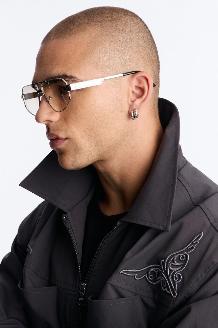 Escape Season Aviator Sunglasses - Silver