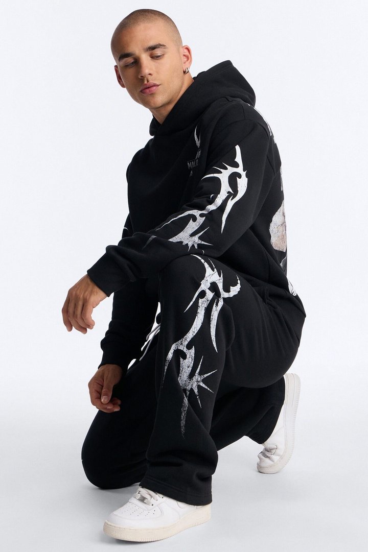 Star Wars Mandalorian The Child Sweatpant - Black