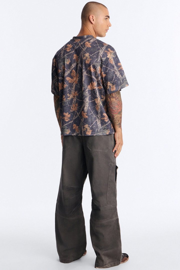 Savage Camo Mesh Jersey Short Sleeve - Camouflage