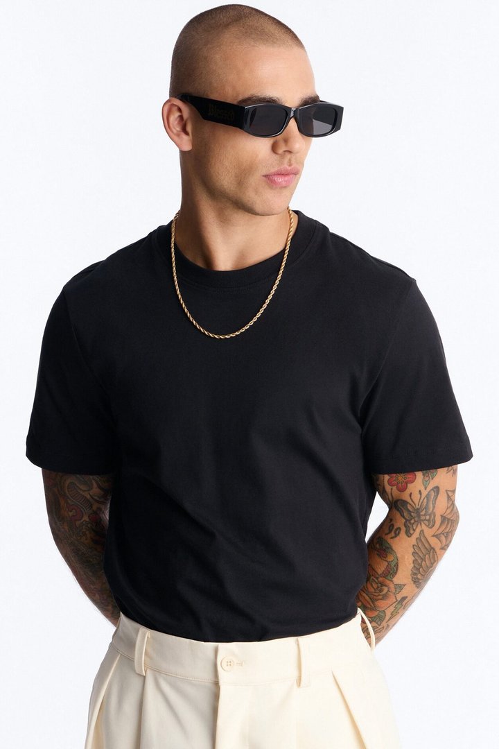 Drip Saint Sunglasses - Black/Gold