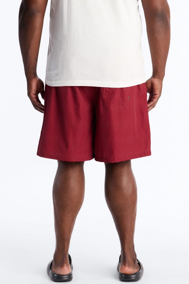 Scarface Vice Paradise Swim Trunk 7″ - Red