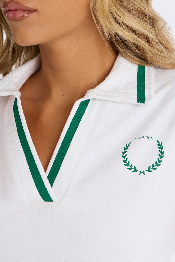 Tennis Champions Mini Skirt Set - White