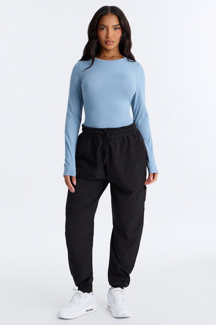 Stretch Uniform UnderScrub Shirt - Slate Blue