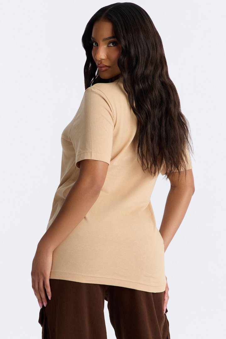 Your Favorite Everyday Essential T Shirt - Sand