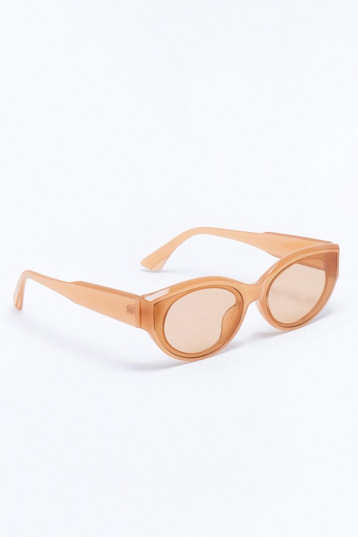 Give Me Fever Circular Sunglasses - Brown