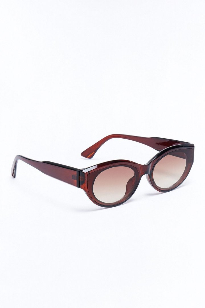 Give Me Fever Circular Sunglasses - Dark Brown