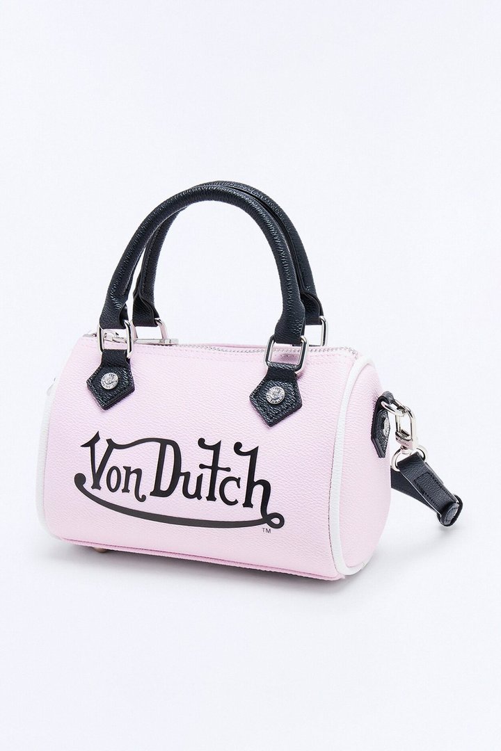 Von Dutch Core Hanna In Pink Bag - Black/Pink
