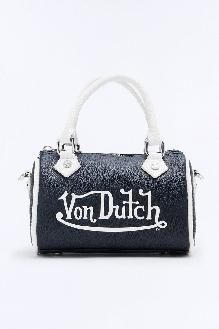Von Dutch Core Hanna In Black Bag - Black/White