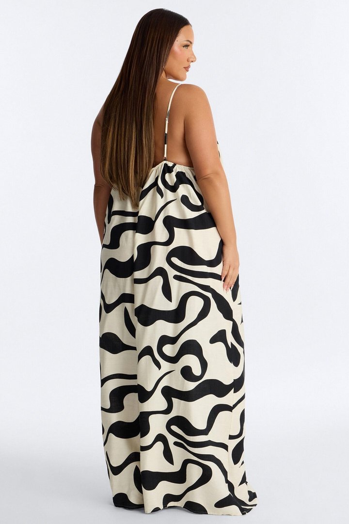 Summer Btreeze Wide Leg Jumpsuit - Black