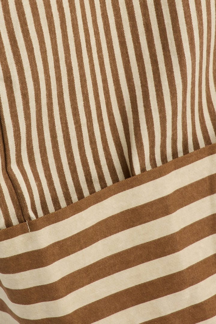 Jameson Striped Pant - Brown/combo