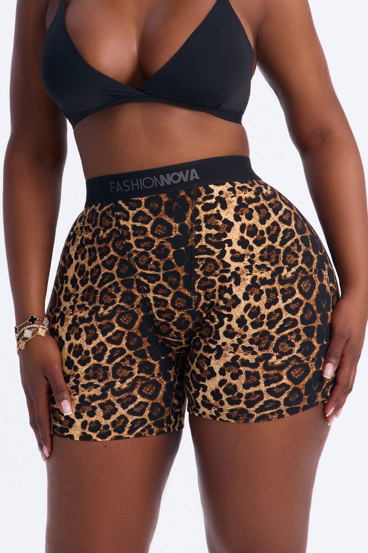 FN Mood Cotton Boxer Brief - Leopard